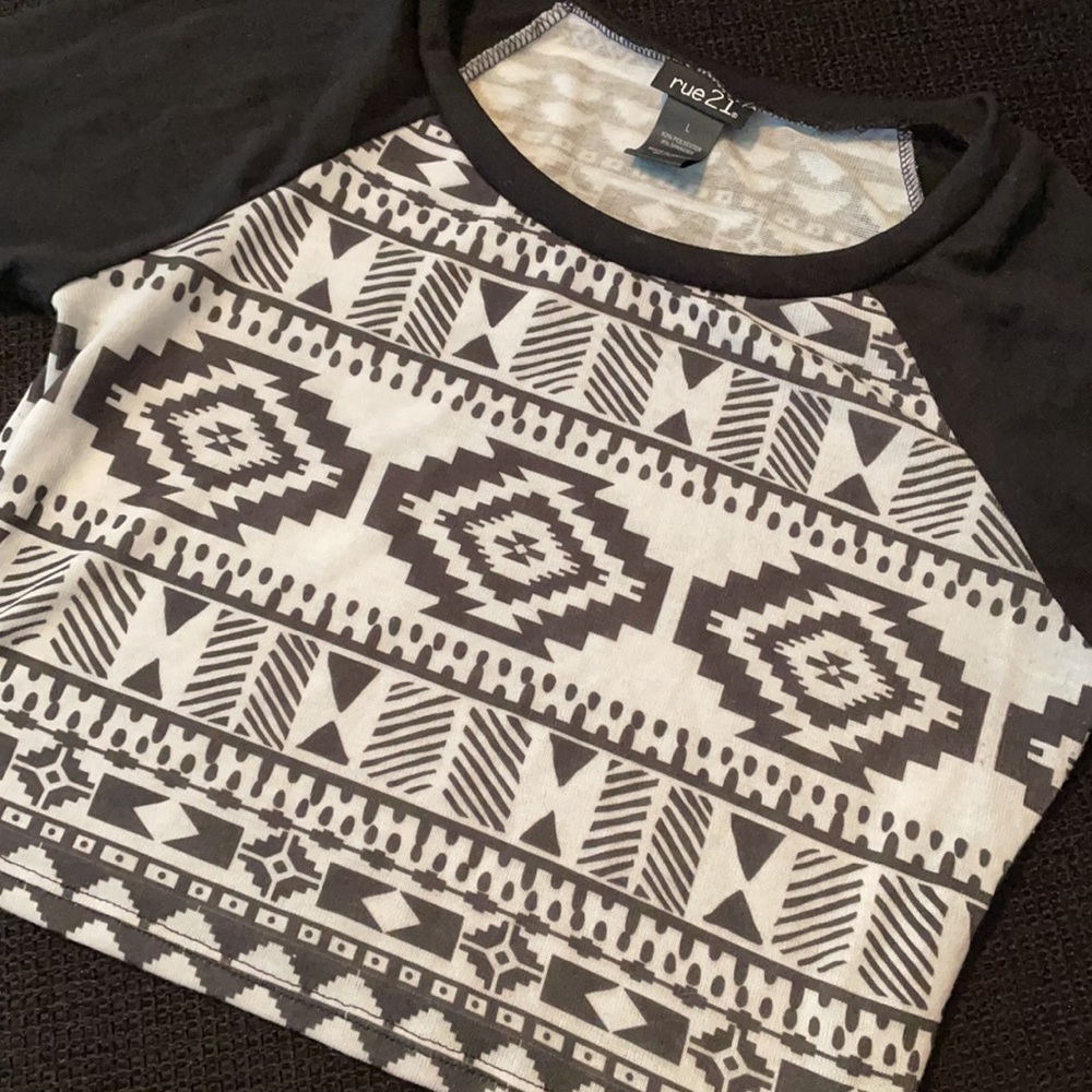 Rue 21 size large crop top.